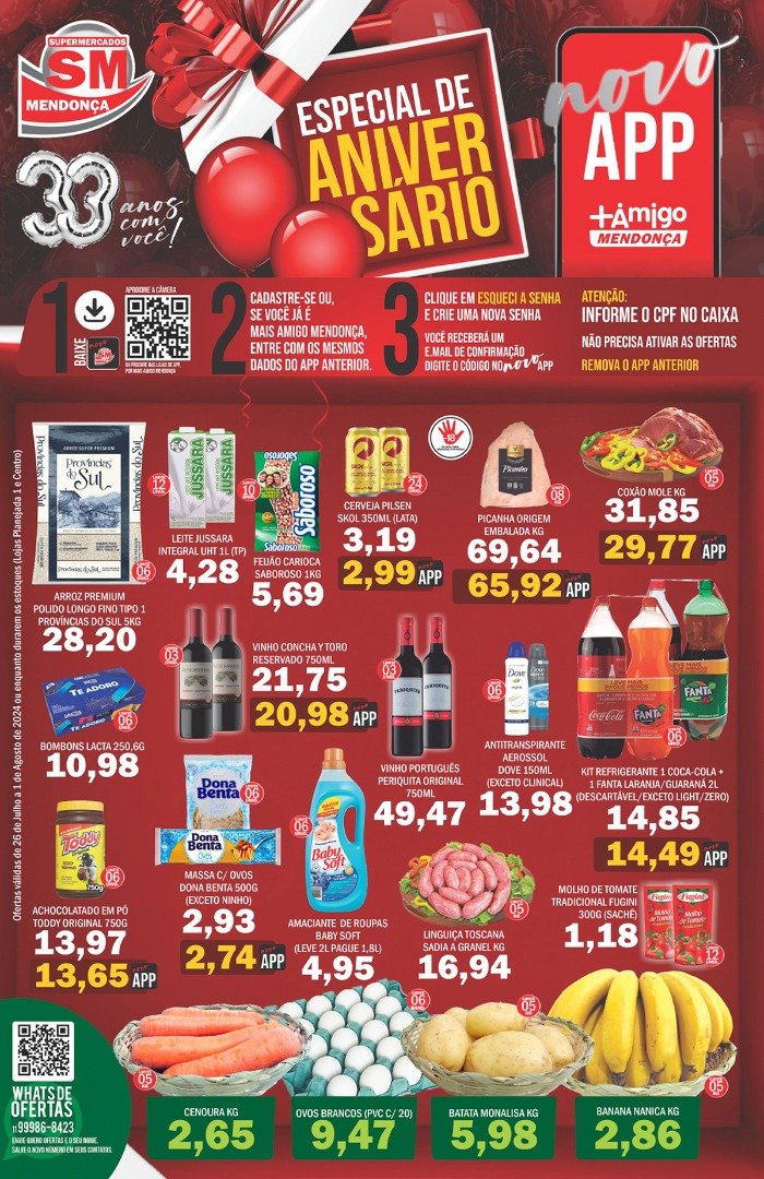 Ofertas .:. Supermercados Mendonça | Grupo SM Mendonça