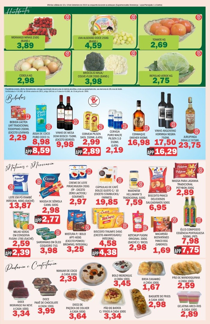 Supermercados Mendonça Ofertas Especiais - Semana do Cliente 