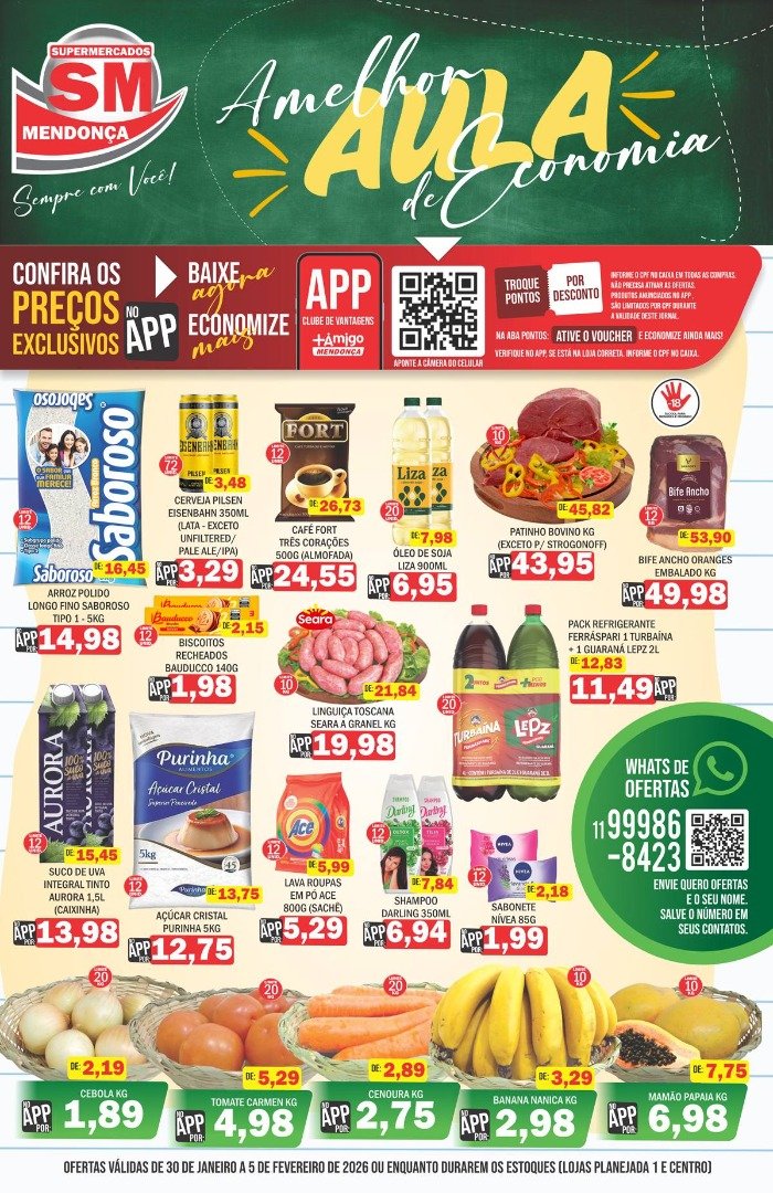 Ofertas de 30 de Janeiro a 5 de Fevereiro de 2026