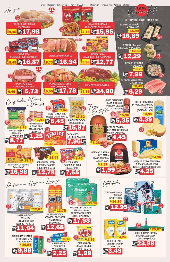 Ofertas de 30 de Janeiro a 5 de Fevereiro de 2026