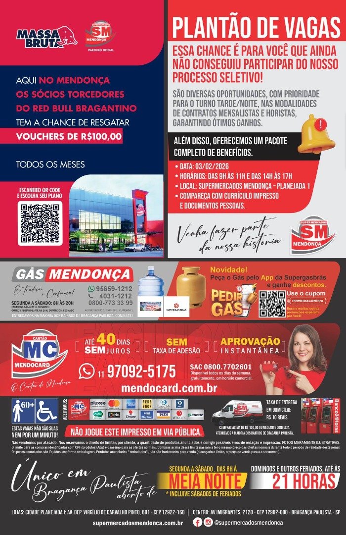 Ofertas de 30 de Janeiro a 5 de Fevereiro de 2026